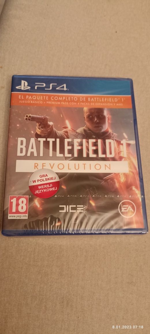 Gry na ps4 Battlefield 1