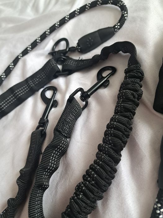 Nowa smycz dla dwóch psów 180cm