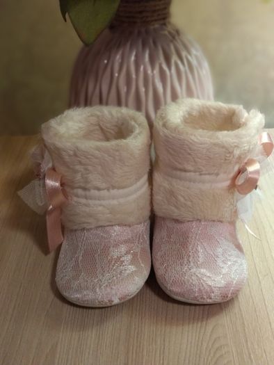 Пинеточки, туфельки, сапожки угги для девочки 10,5_11 см