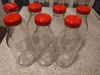 Butelki szklane z zakrętką na soki 300-330 ml
Pojemność 300-330 ml.