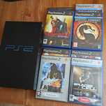 Playstation 2 + ігри + перехідники конвертори