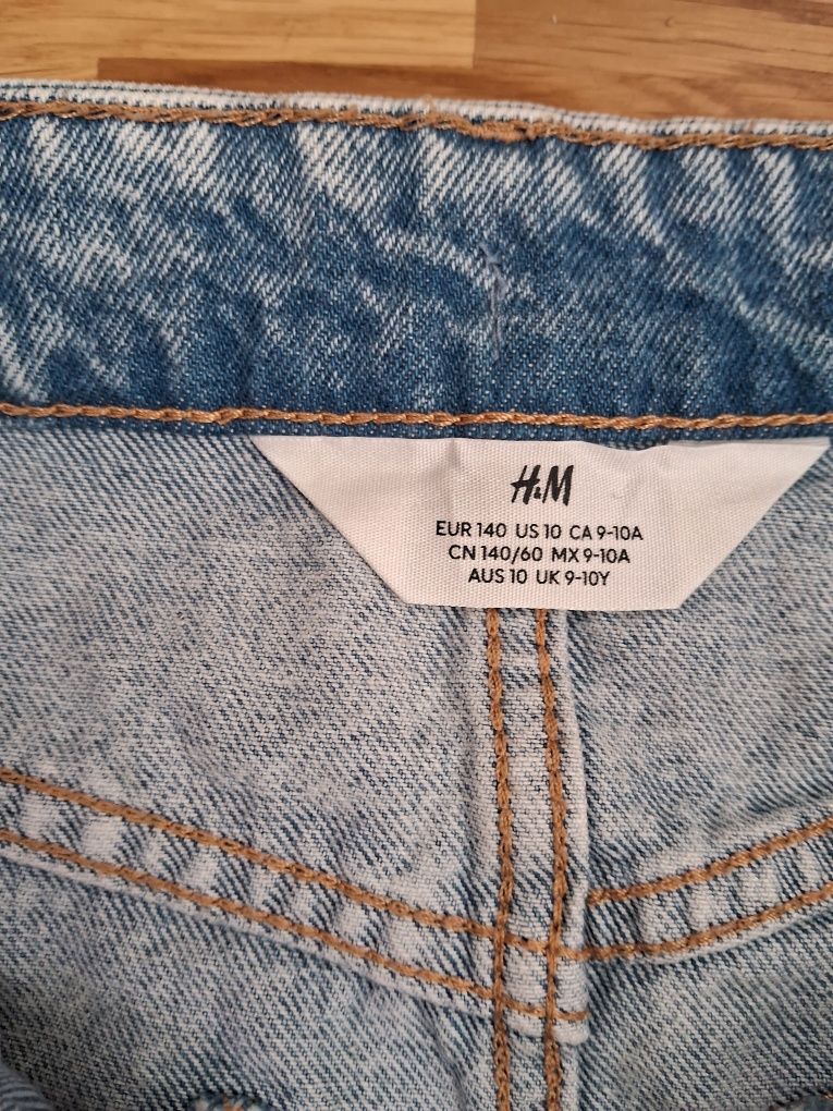 Джинсова спідничка для дівчинки h&m, zara 140 р. 7,8,9 років h&m