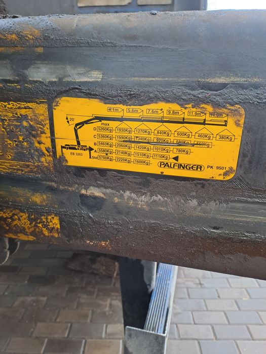 Кран маніпулятор івеко