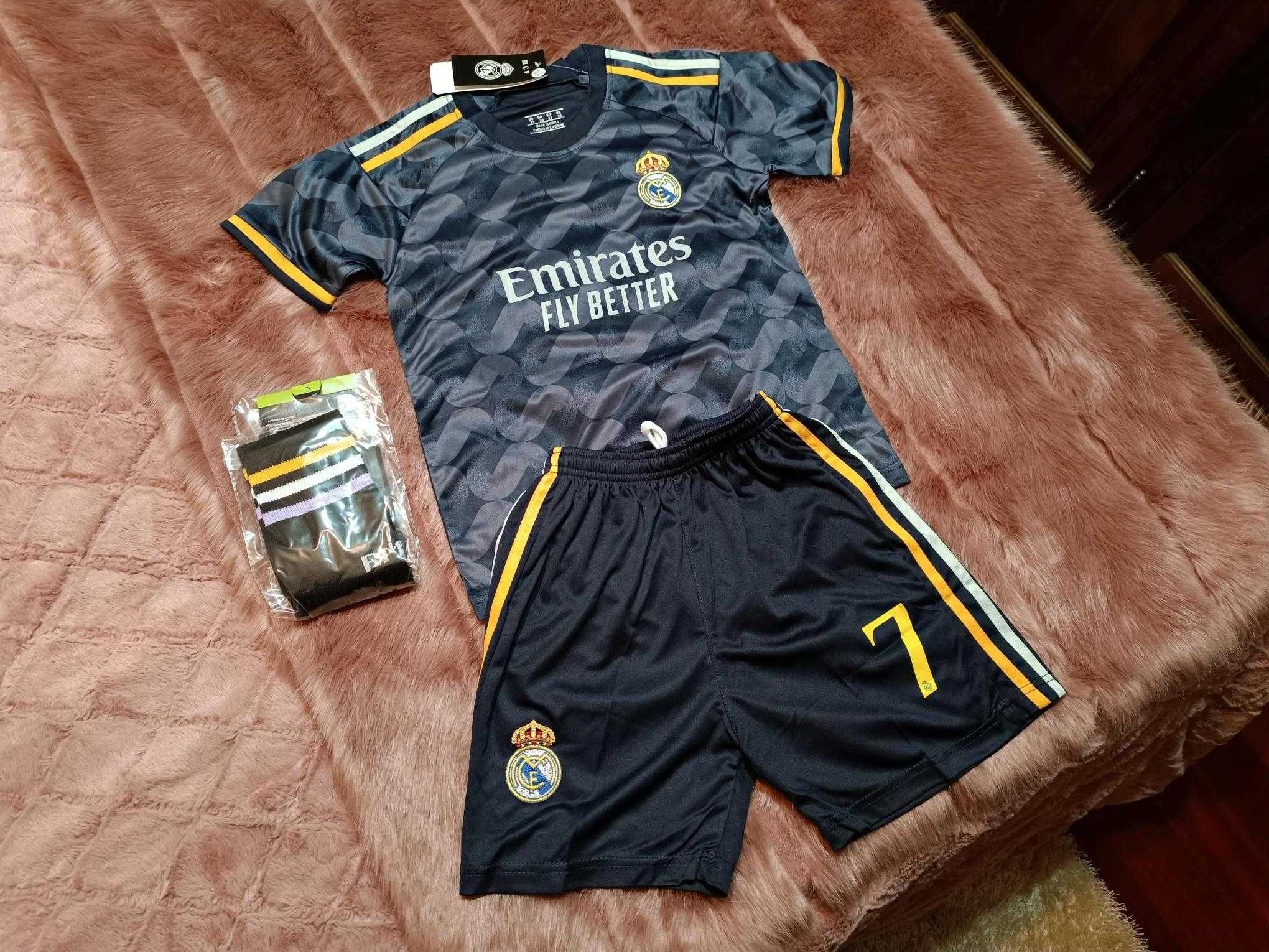 Equipamento Camisola REAL MADRID Vini Jr. 7 | CRIANÇA | NOVO