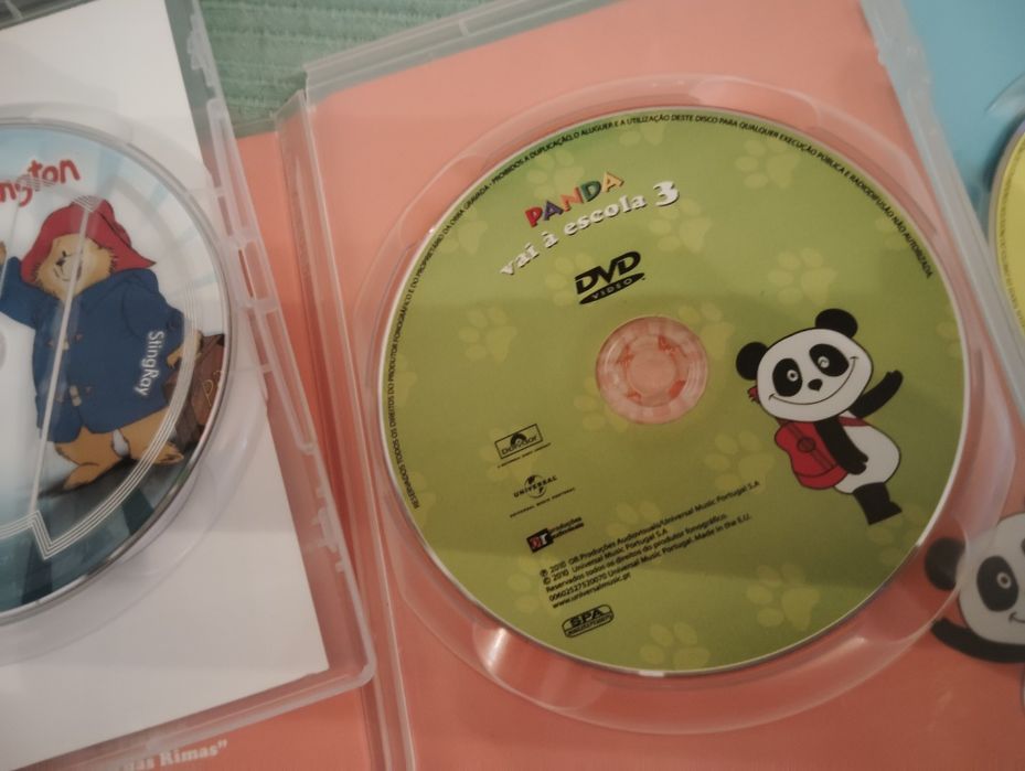 DVDs Infantis Usados