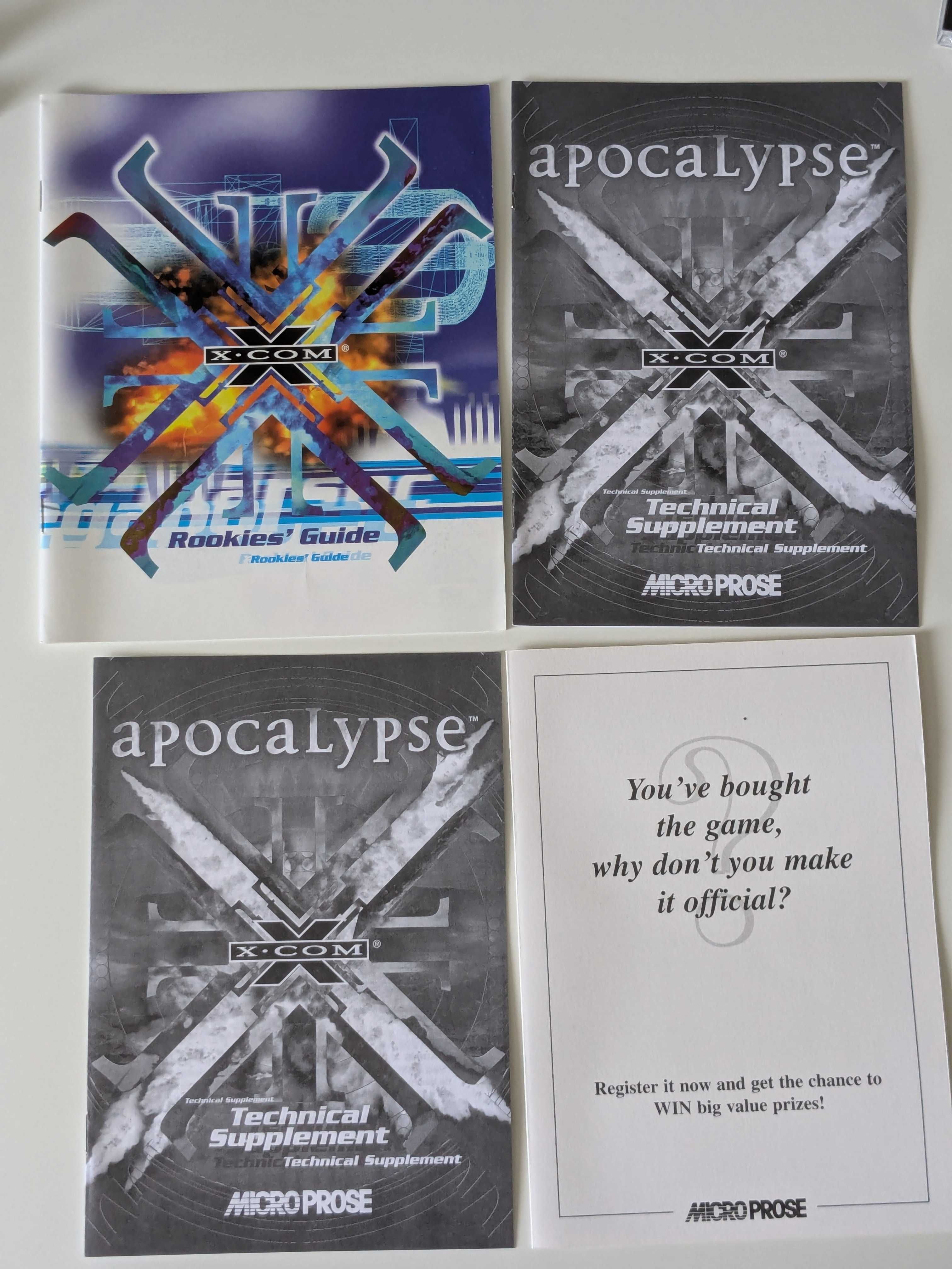 Gra X-COM: Apocalypse BIG BOX PC CD EN oryginał z 1997 r.