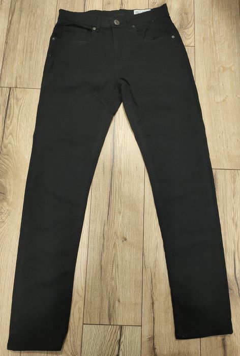 Jeansy czarne Denim W30/L32 Slim