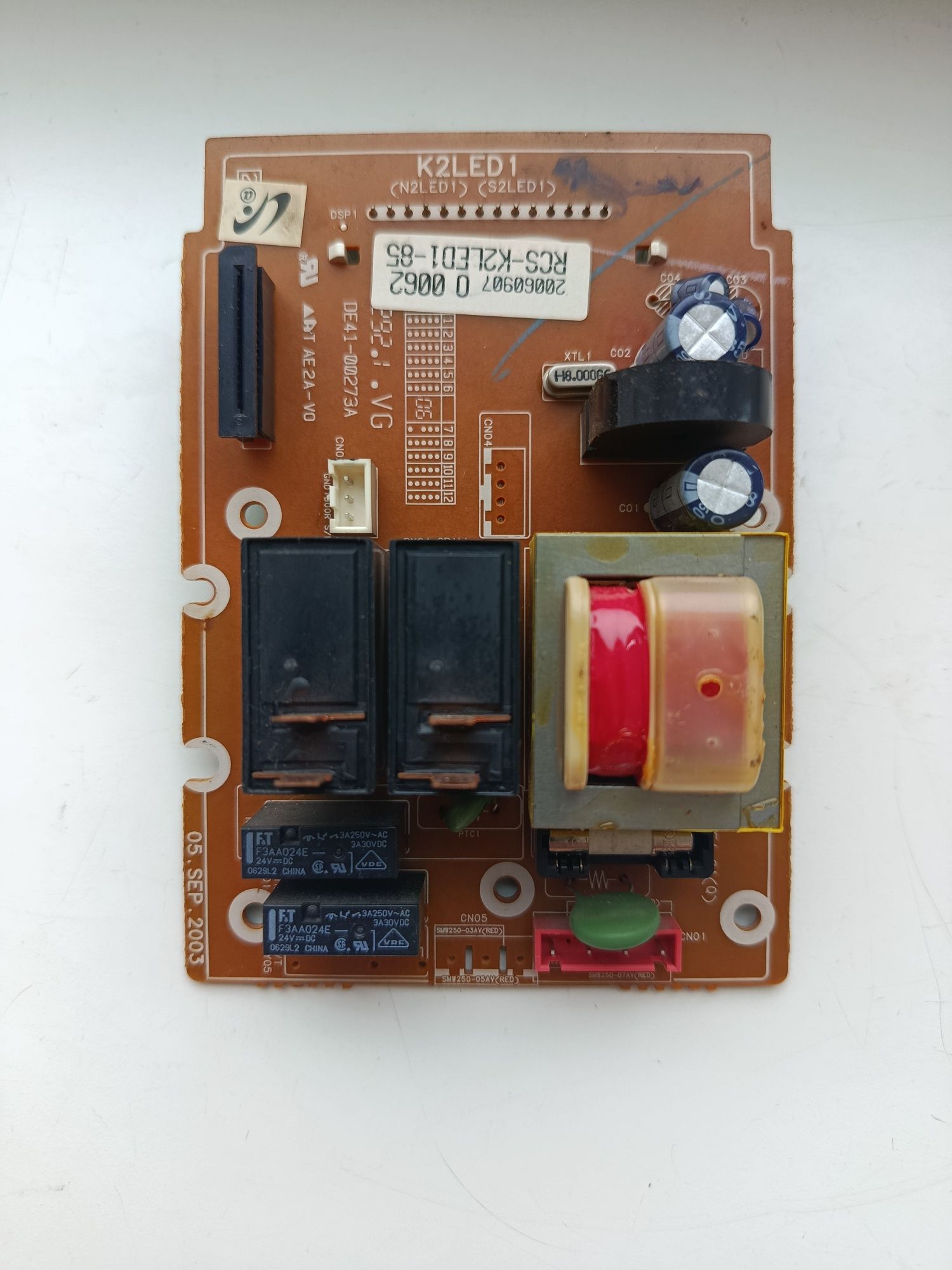 плата панели управления микроволновки Samsung RCS-K2LED1-85