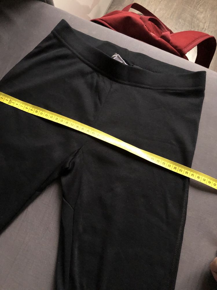 Legginsy Decathlon Wedze, 140, czarne, ocieplane