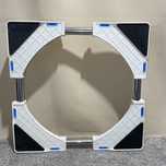 DEWEL Regulowana Podstawa pod pralke lodowke 10 cm #PP2