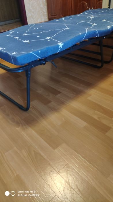 Раскладушка на ламелях