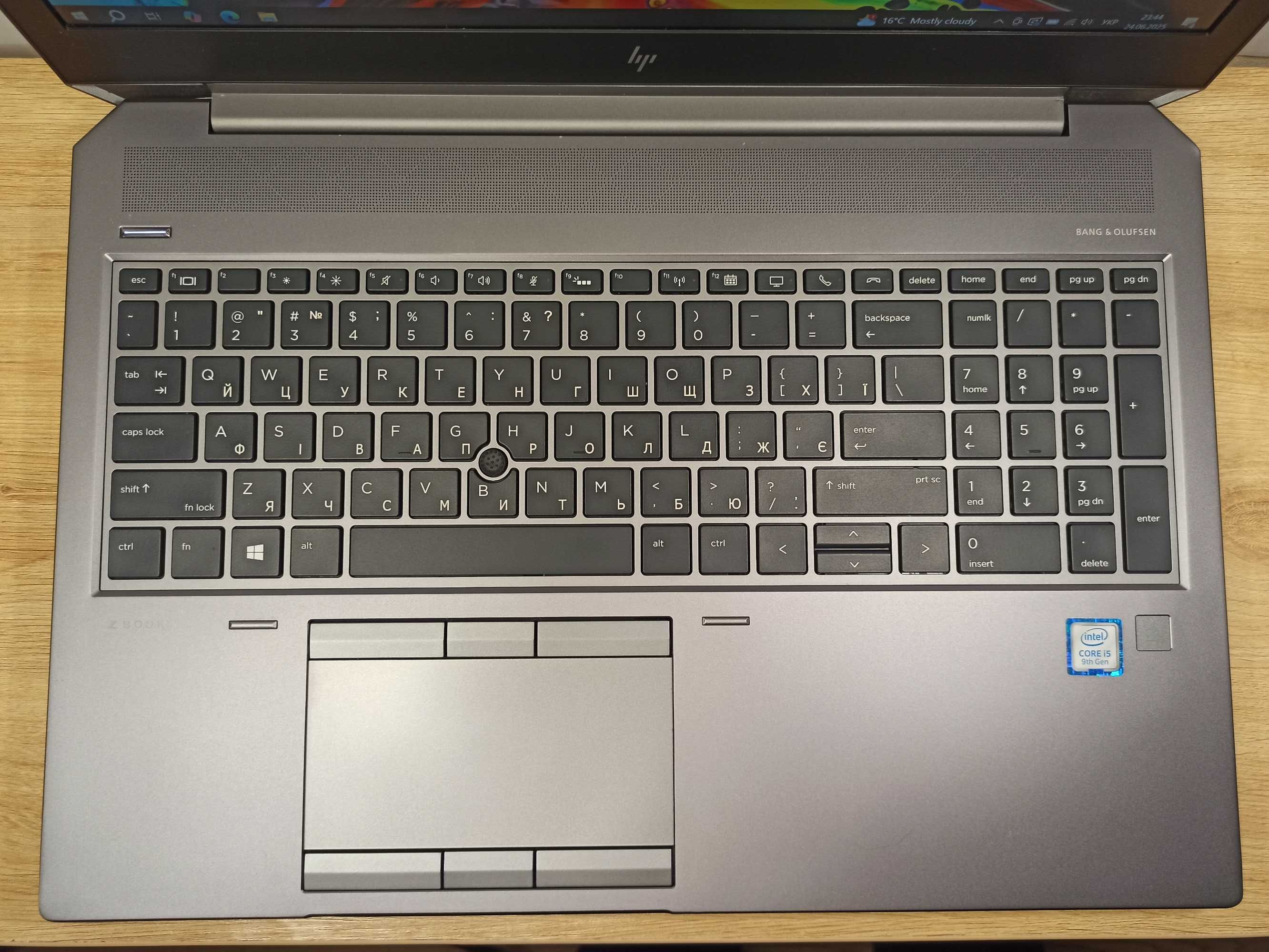 Ноутбук Ігровий HP Zbook 15 G6 i5 4ядра/16gb/nvme512/Nvidia T1000 4gb