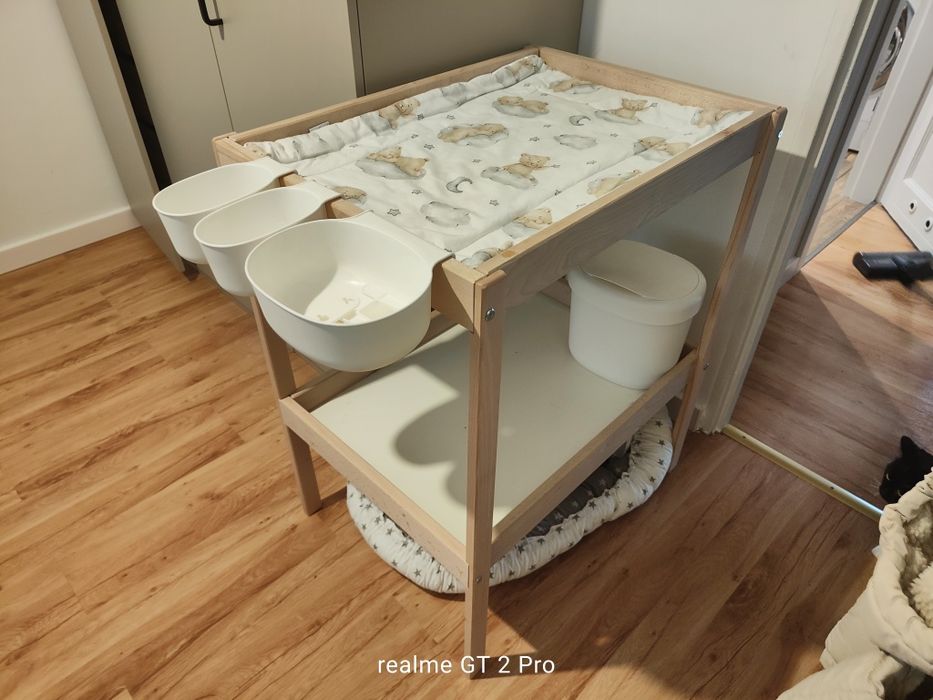 Przewijak IKEA z akcesoriami – komplet