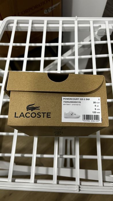 Ténis Lacoste Powercourt 225 2 SUI — Tamanho 20 (Bebé)