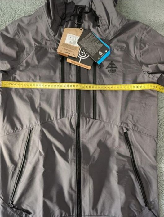 Casaco impermeável tamanho S M Berg
