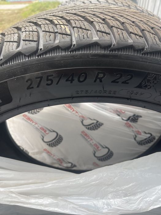 275 40 22 Michelin Pilot Alpin 5
