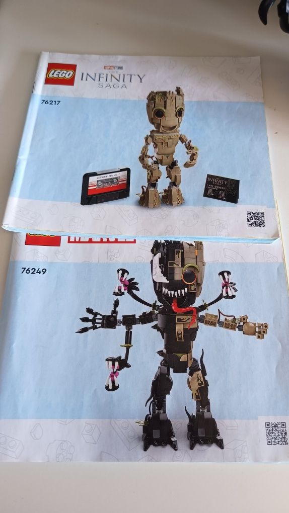 lego marvel 76249 i 76217 groot