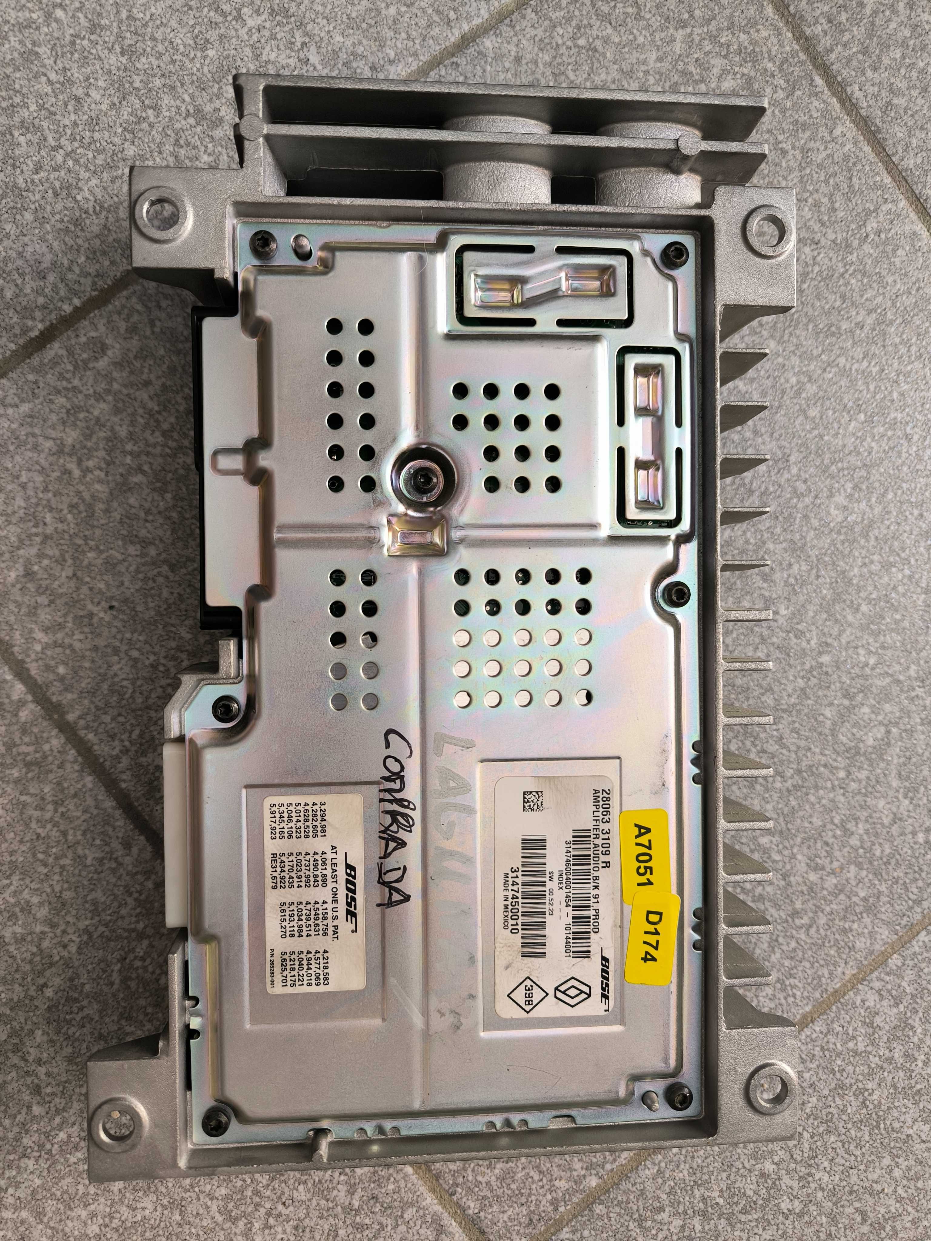 Amplificador Bose Renault Laguna/outros