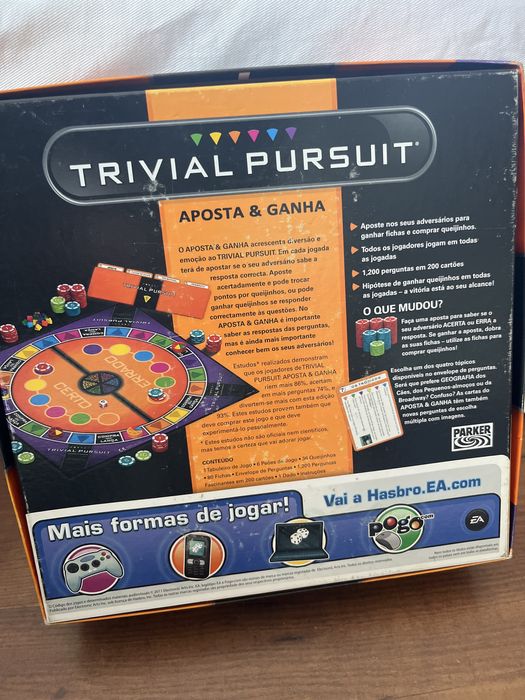 Trivial Pursuit aposta e ganha como novo!