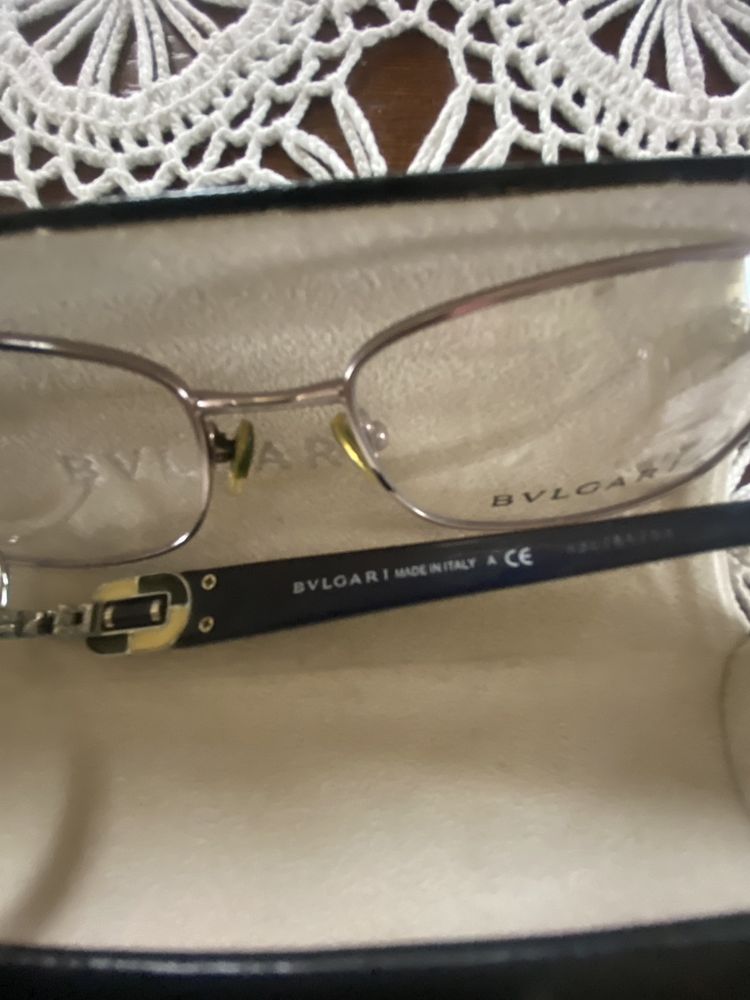 Bvlgari oryginalne oprawki okulary w etui