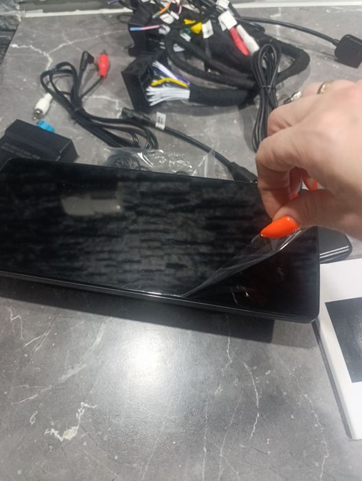 car play bezprzewodowy Mercedes radio dotyk