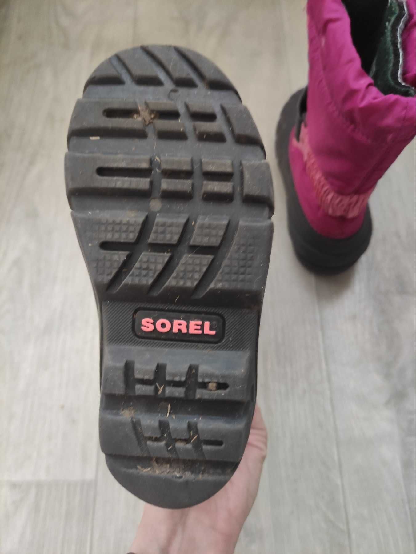 Зимові сапожки сноубутси Sorel Youth Flurry для дівчинки USA 11