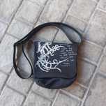 black tribal bag
