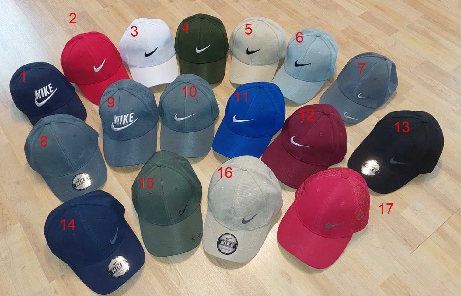 Nowe czapki sportowe z daszkiem, NIKE