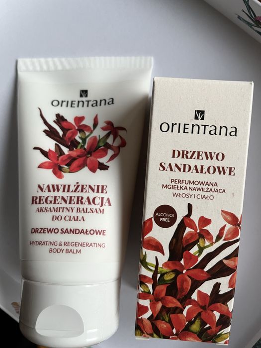 Balsam do ciała Orientana mgiełka do twarzy drzewo i ciała