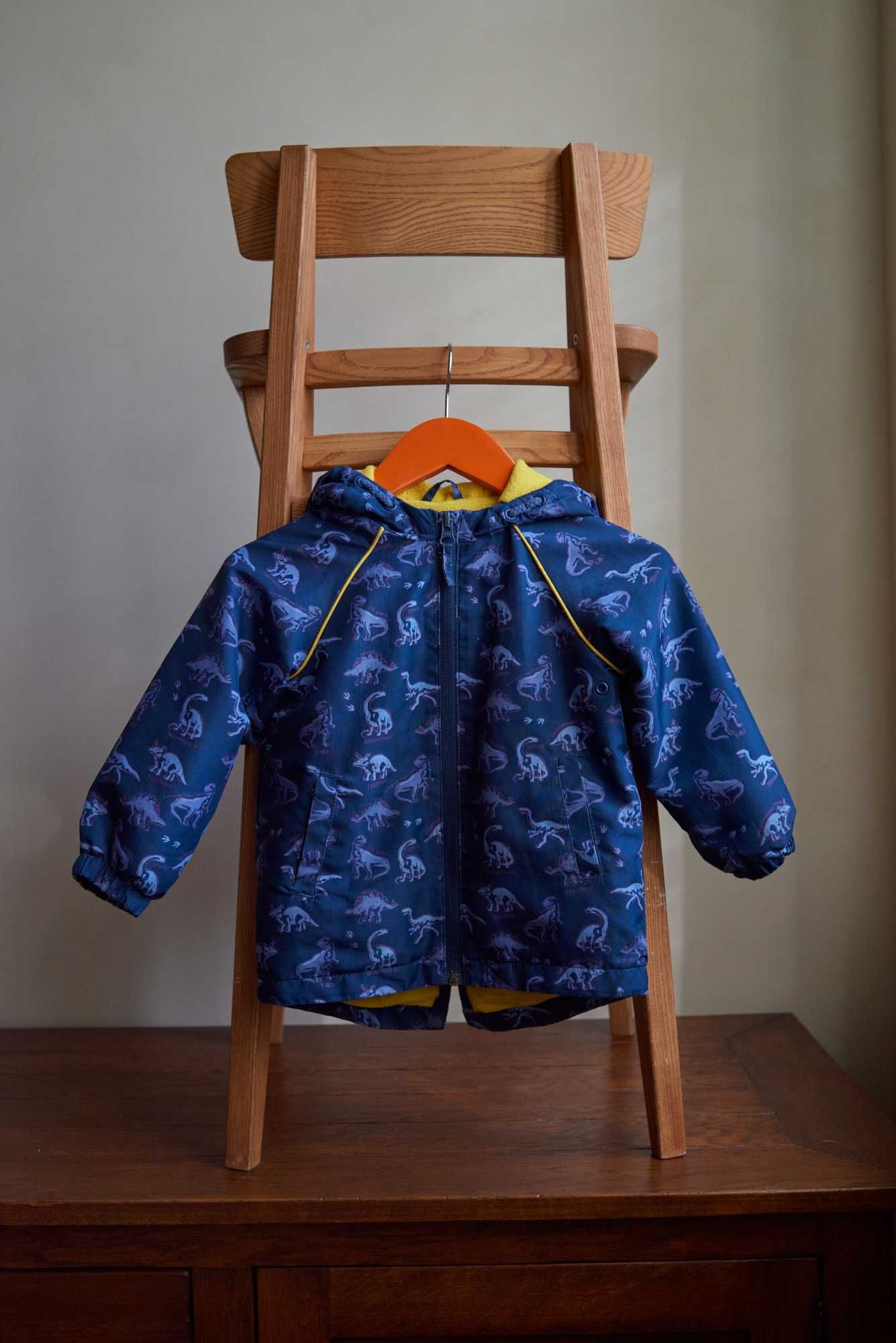 Детская непромокаемая синяя куртка NEXT