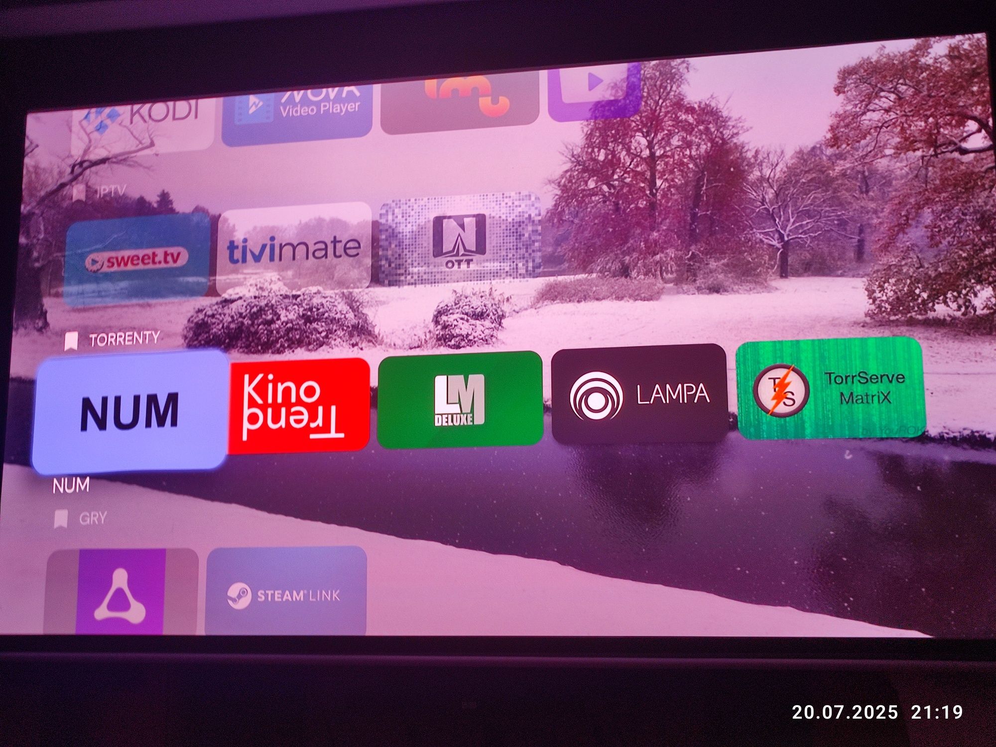 Projektor 4K Hisense Vidda C2Pro + Tv Stick 4k czytać opis