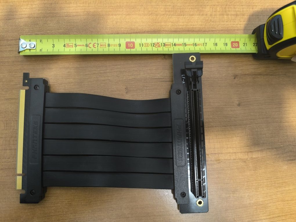 Riser Phanteks PCI-E 4.0 x16, 90º - 160mm (16c