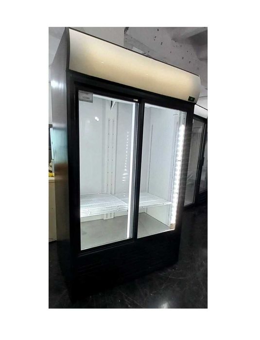 Дводверна холодильна вітрина купе Б/у "Klimasan" об'єм 1300 л.