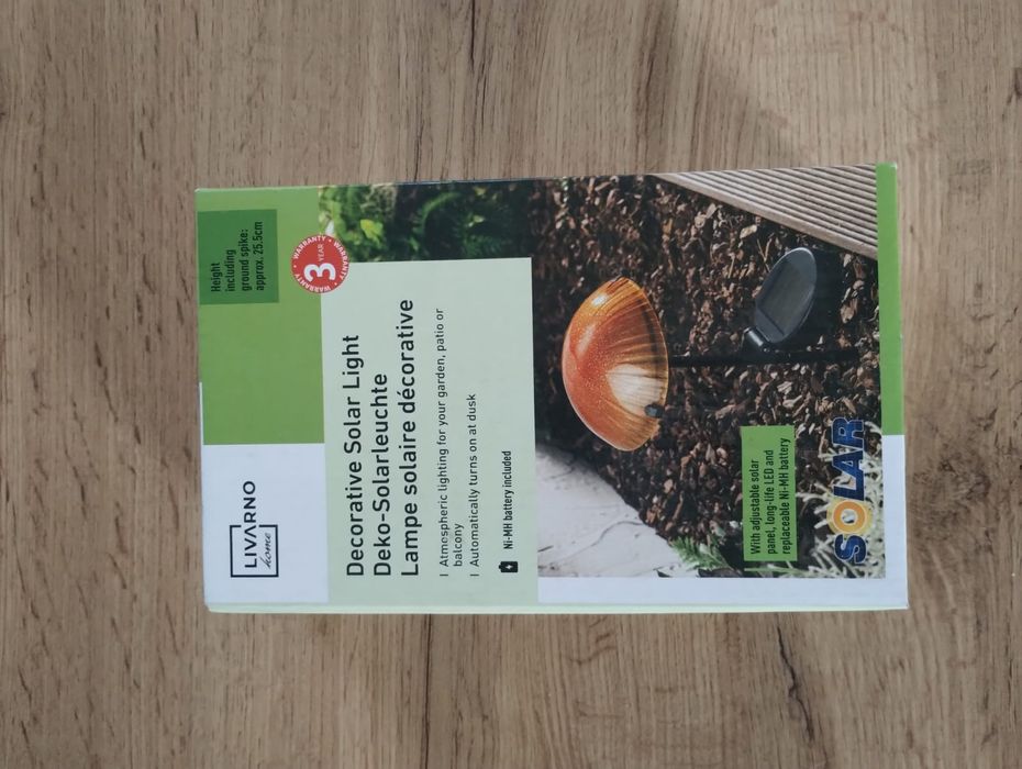 Lampka silarna w kształcie grzybka