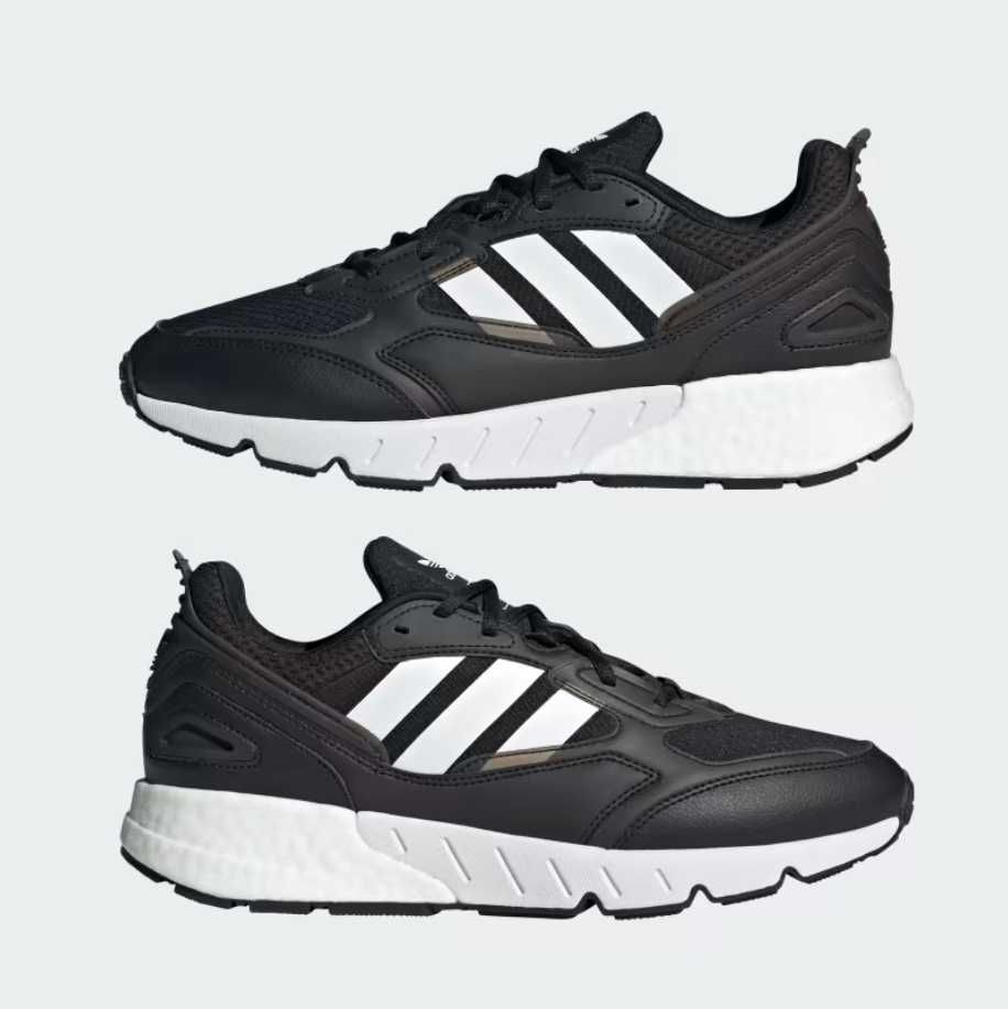 buty Adidas Originals, ZX 1K BOOST 2.0, GZ3551, czarne, roz. 36 2/3