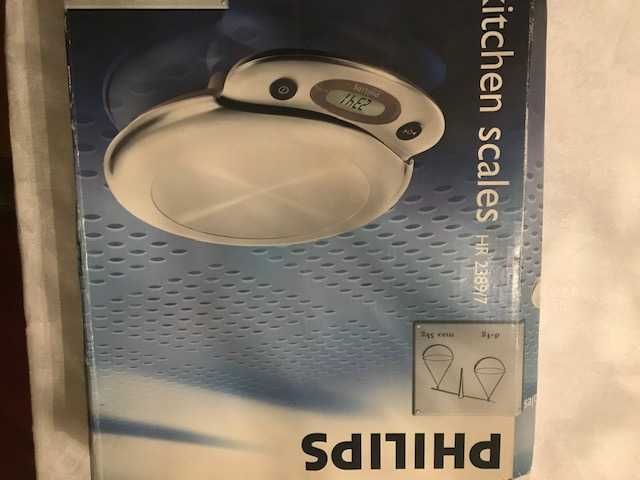 Balança de cozinha automática PHILIPS ref 238971 - muito pouco uso