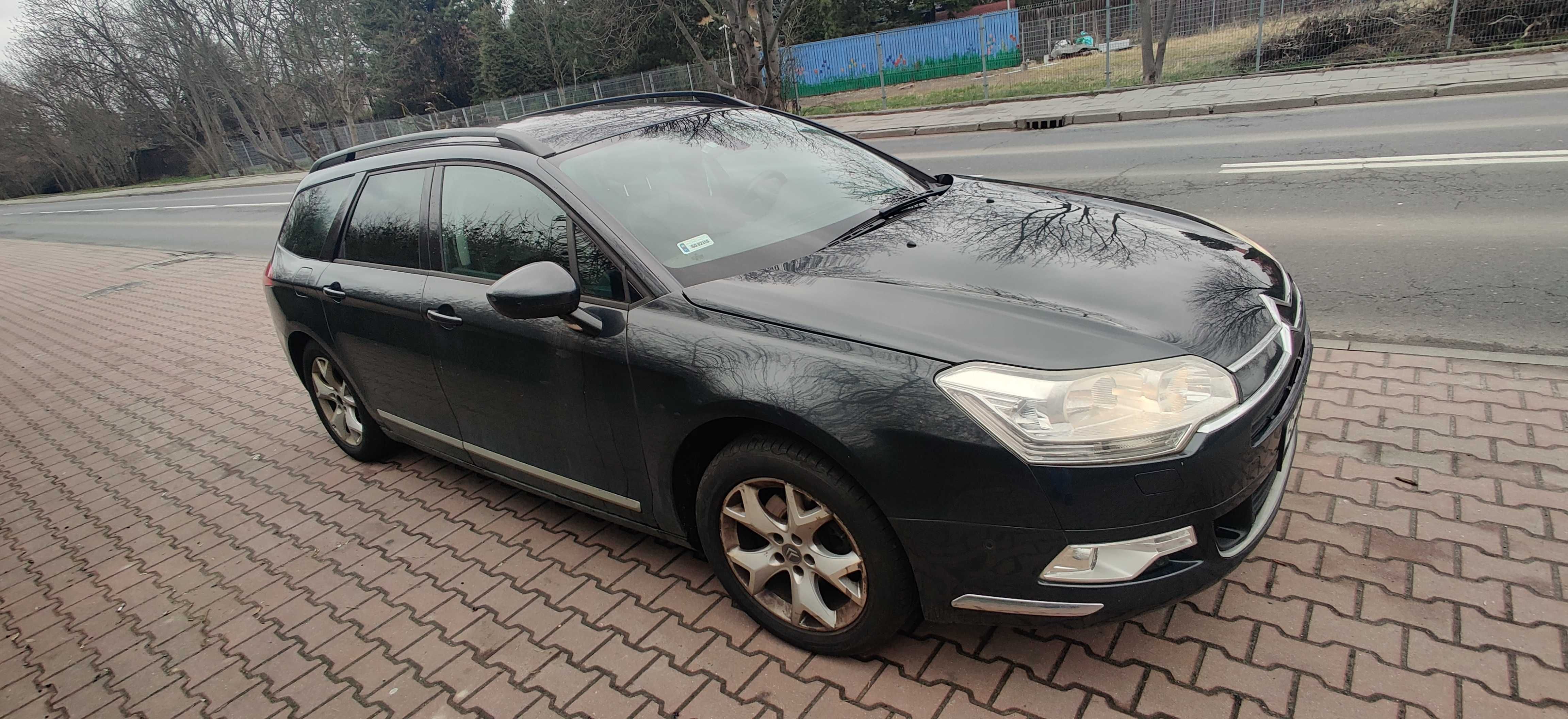 Citroen C5 X7 uszkodzony silnik - pali jeździ
