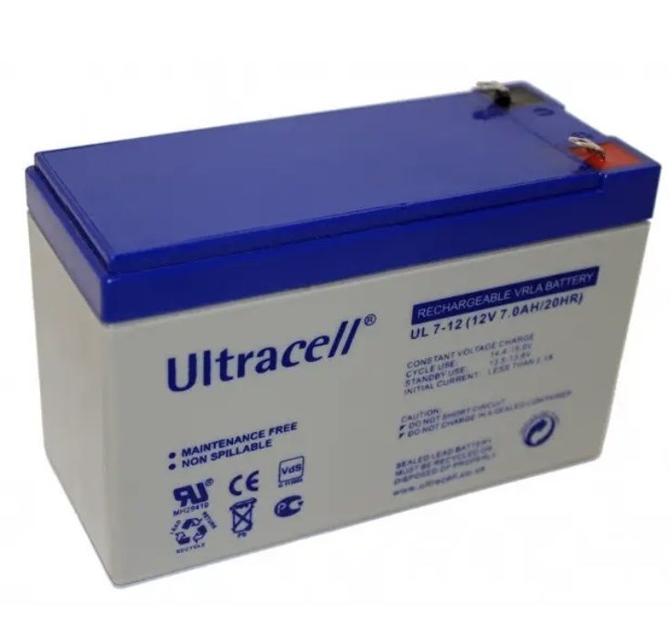 Акумулятор Ultracell 12V 7AH/20HR
