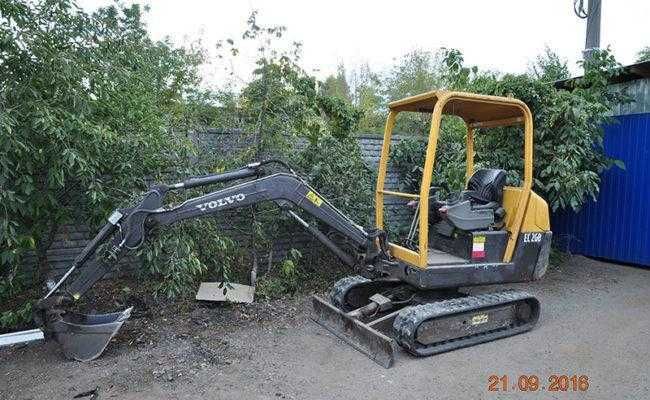 Оренда міні екскаватора