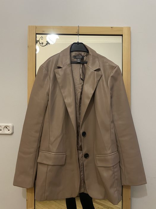 Шкіряний піджак новий