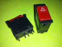 Botão /Interruptor dos 4 Piscas Mercedes W201 W123 W126 (Novo)