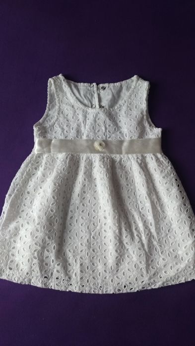 Sukienka  dla dziewczynki 68 chrzest