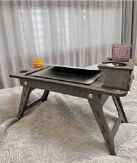 Розкладний столик піднос у ліжко для сніданків і ноутбука