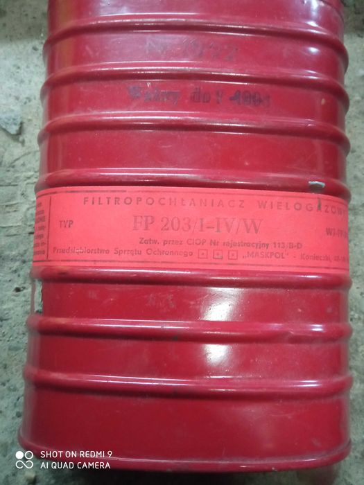 Wkład maski przeciwgazowej tzw. słoń!!!Okazja