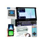 Radio samochodowe Wysuwany Ekran 7 Carplay Bluetooth Android Auto 1DIN