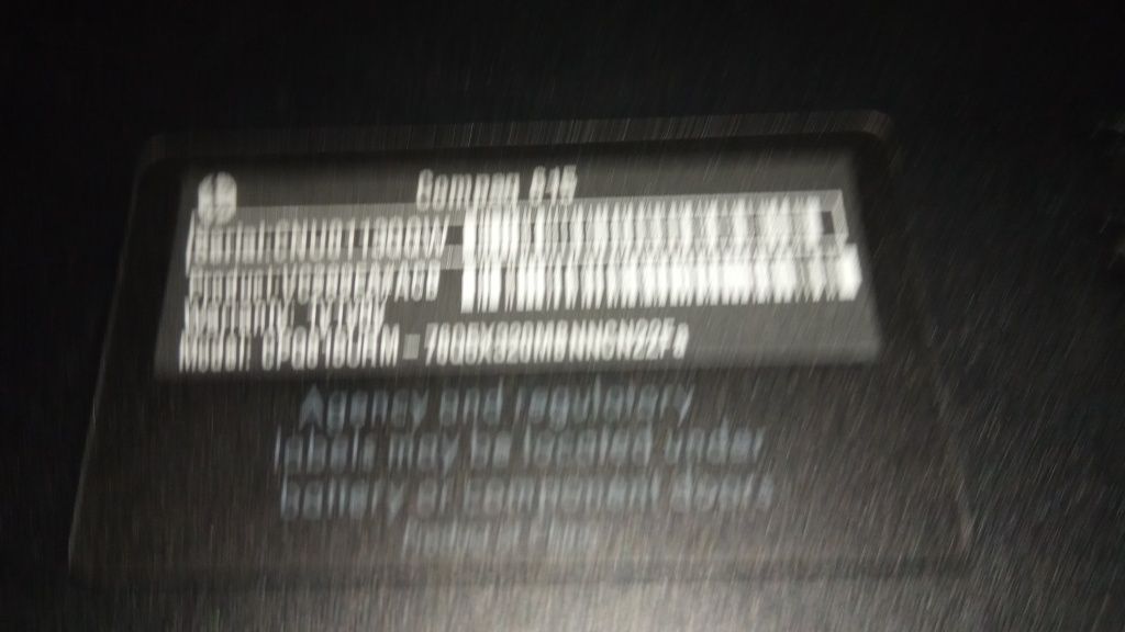 Compaq 615 читайте описание
