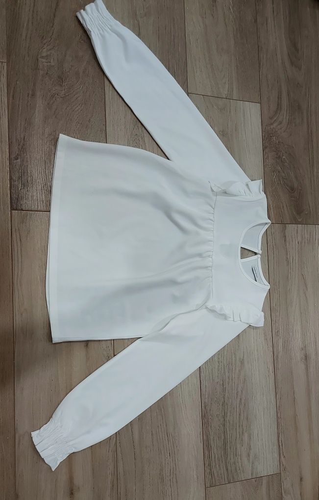 Biała bluzka House elegancka rozmiar 36 S