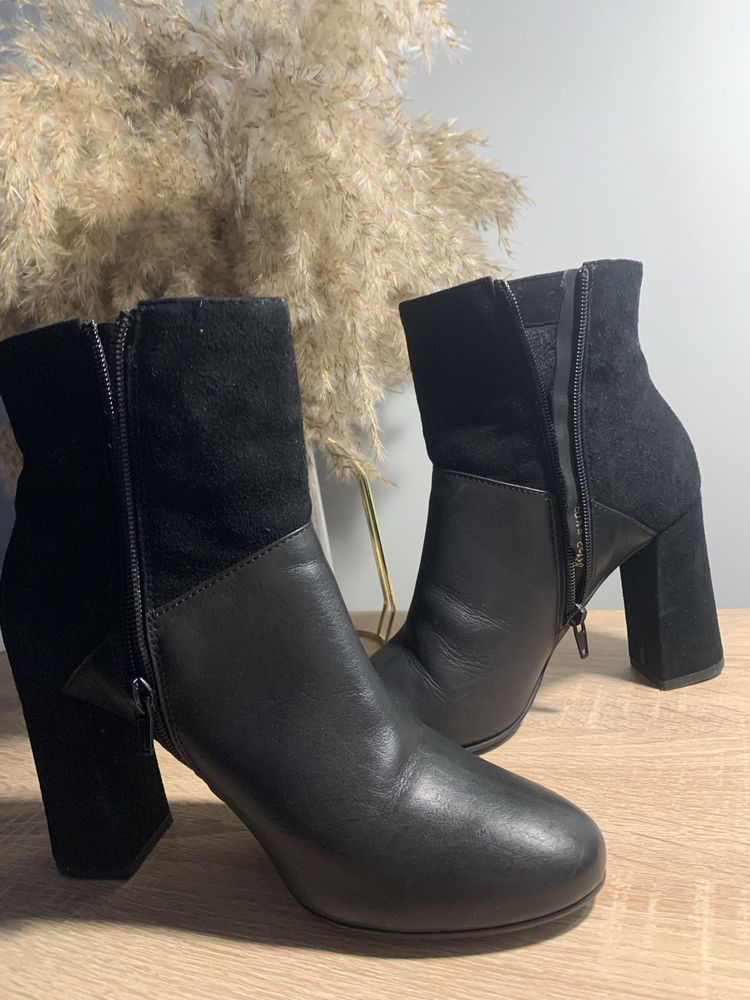 Botki jesienne roz 38