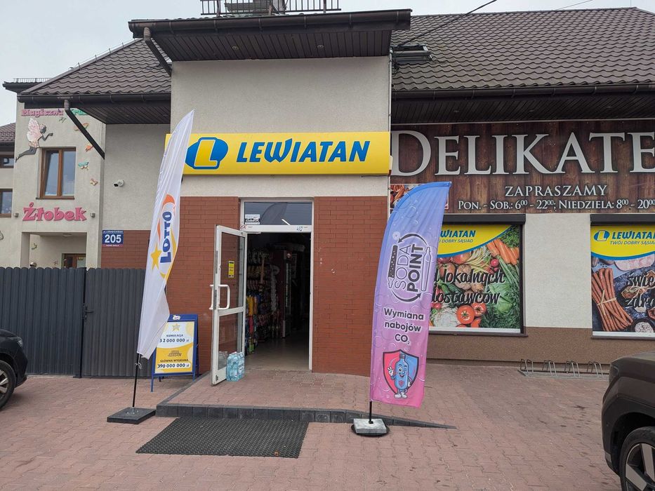 SODA POINT Nowa Wola, Krasickiego 205 Wymiana nabojów CO2