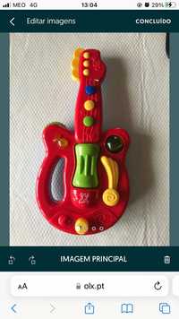 Guitarra musical zyppy pequeninos